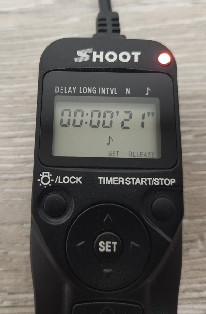Shoot Timer Remote For 3-Pin Sony Cameras Tested Working