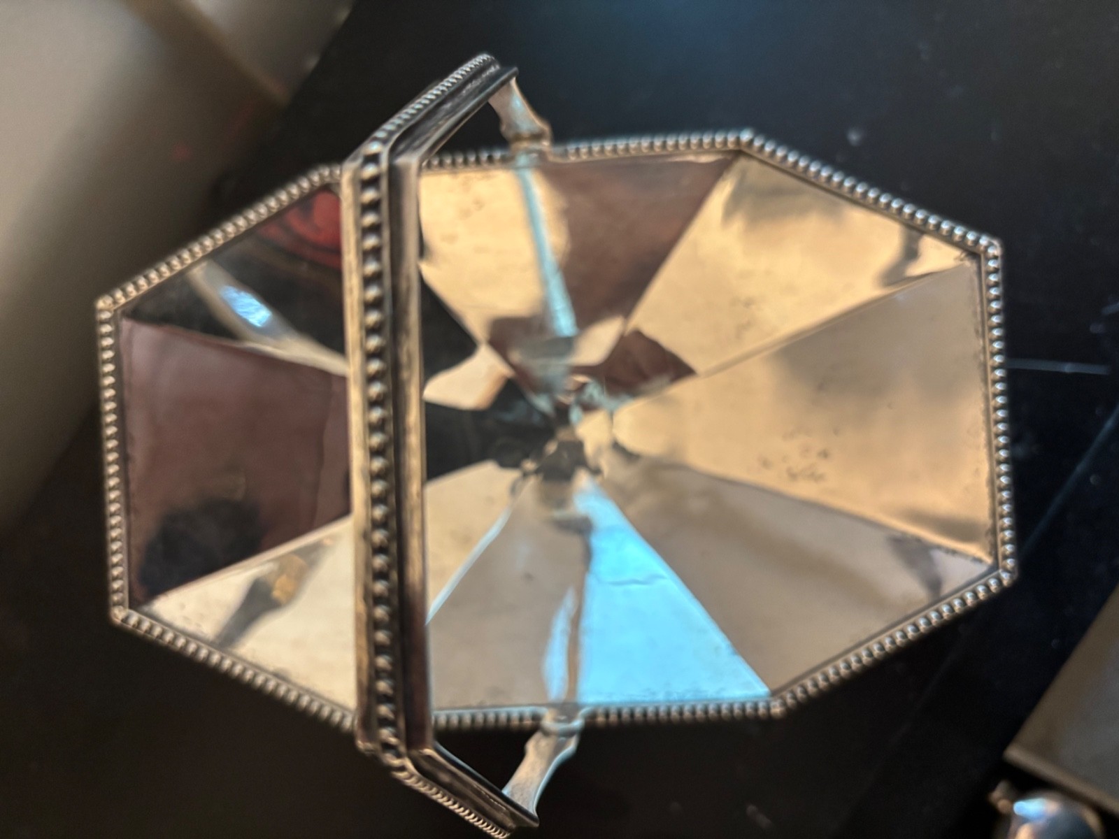 Tiffany Unique Sterling Silver Basket Very Choice Condition 6 1/2 STD Oz