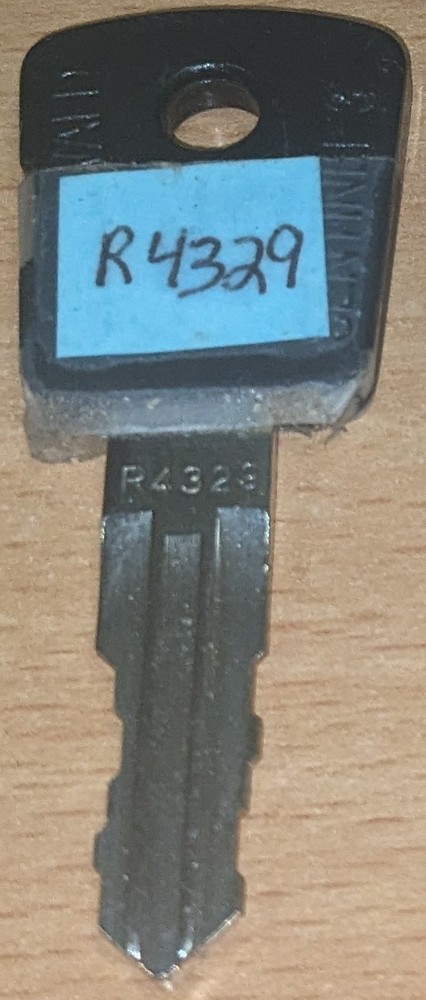 GREENWALD SENTINEL 3 KEY PART #GW91-2000-19 CODED R4329