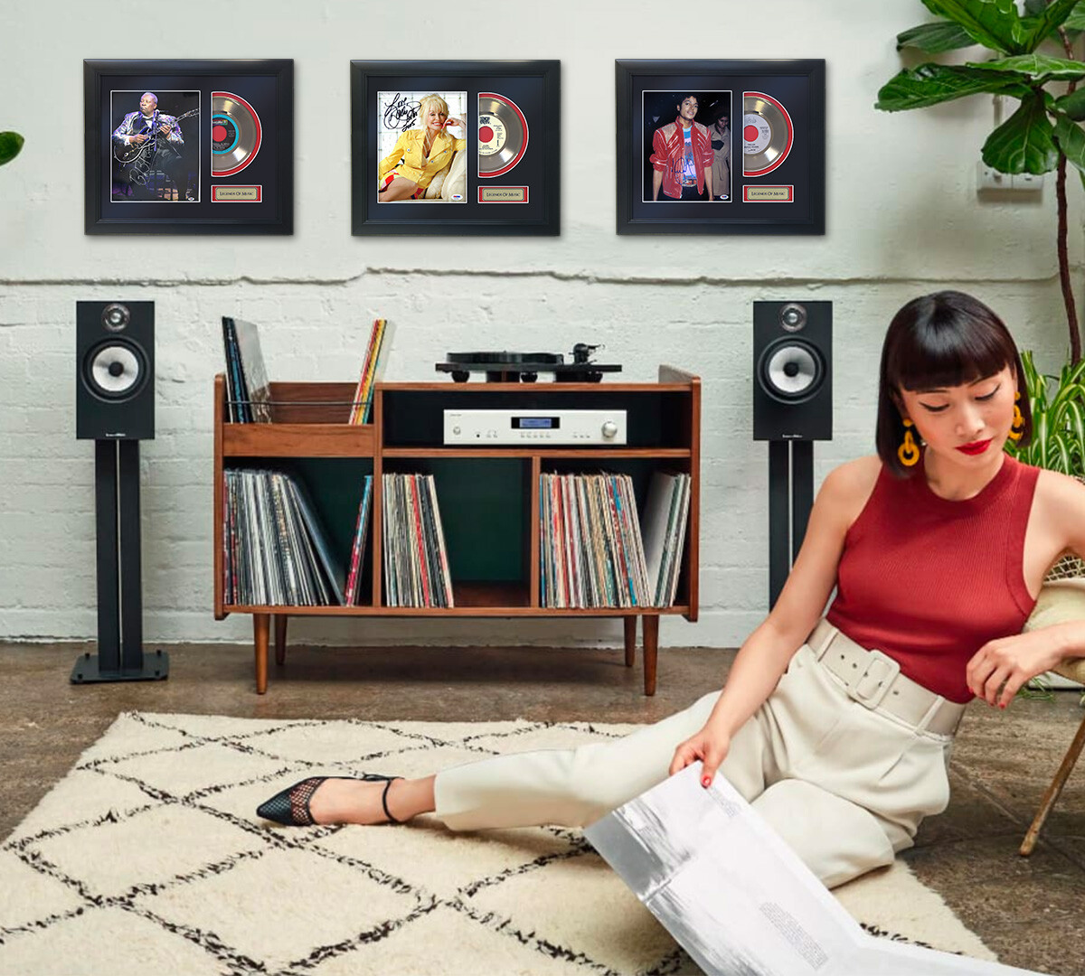 Bob Marley LIVE Custom Etched Reproduction Signed LP Display