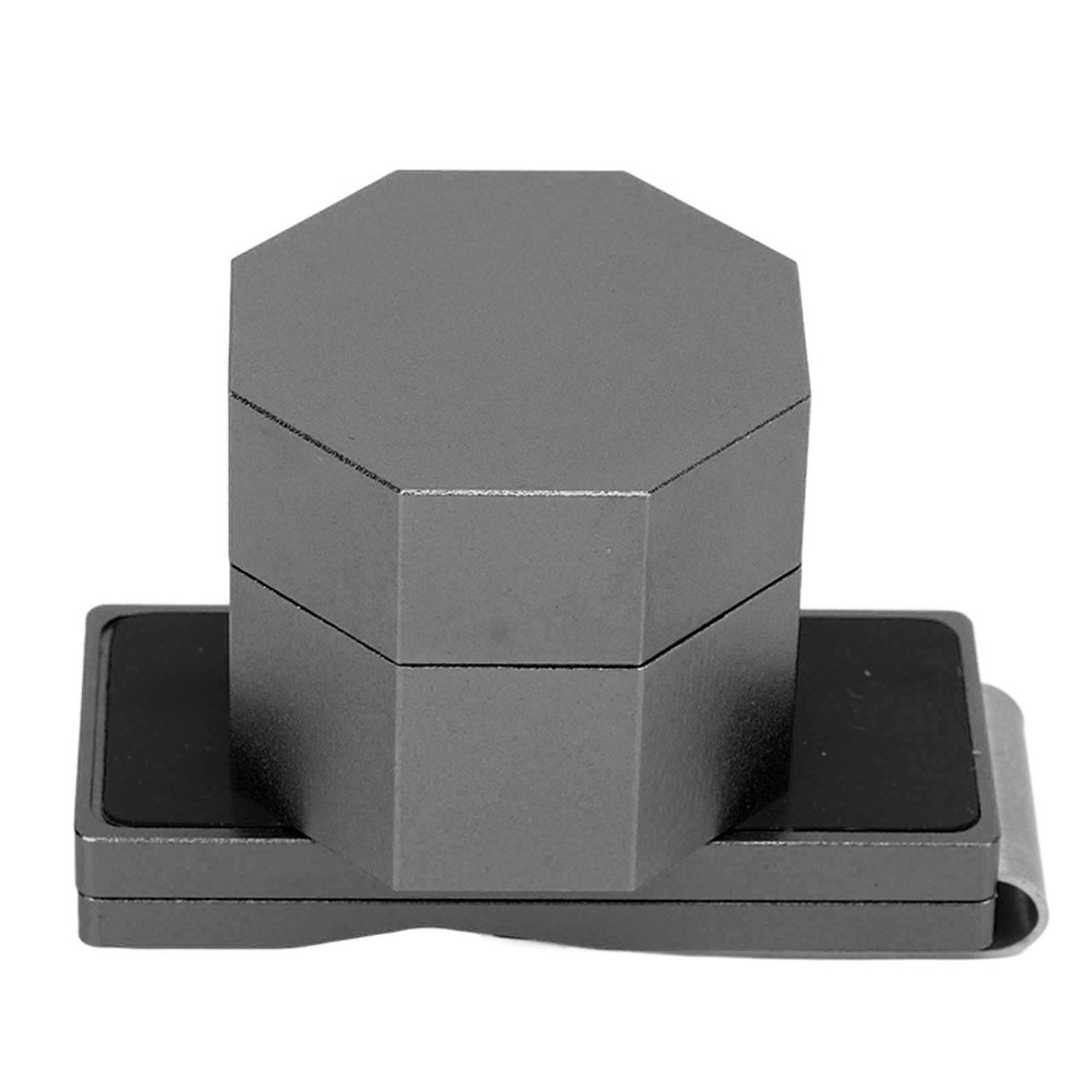 (Black)Billiards Octagonal Chalk Case Set Magnetic Billiard Chalk Box CH