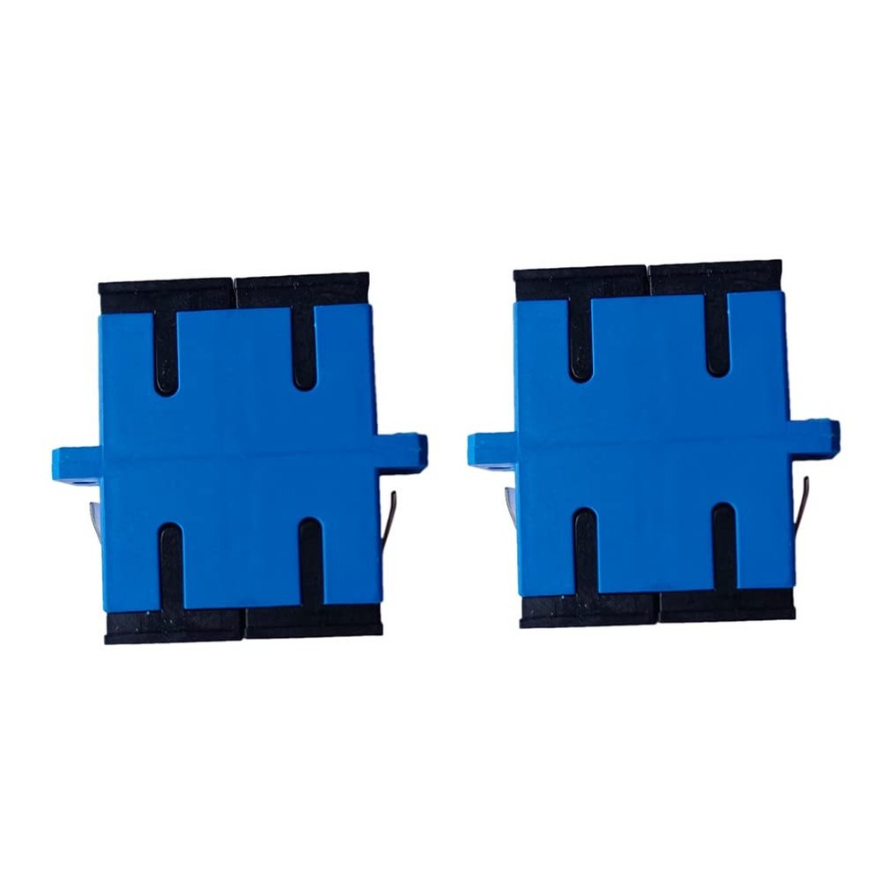 Fiber Optic Cable Adapter Coupler SC-SC Duplex Multimode 2 Pack