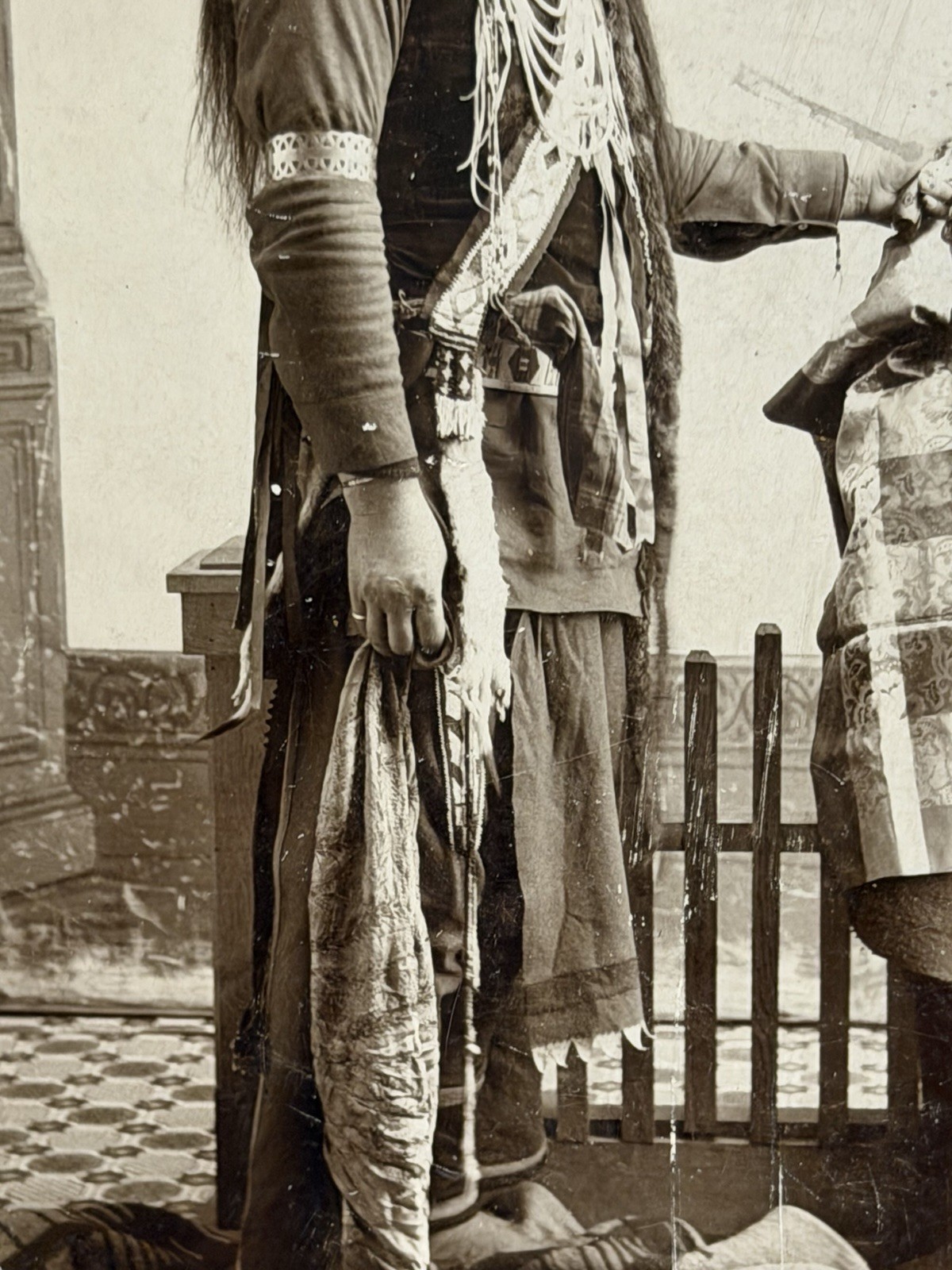 Vintage Native American Indian Photograph of Camanche Leader Quanah Parker