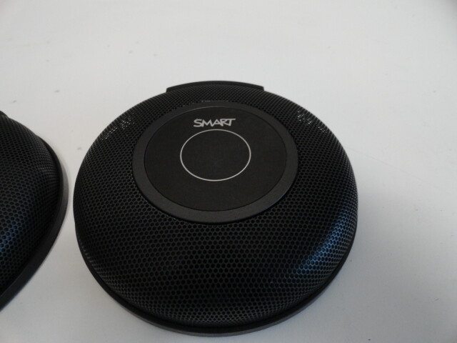 Lot of 2 Smart Technologies MIC500 Table Top Microphone