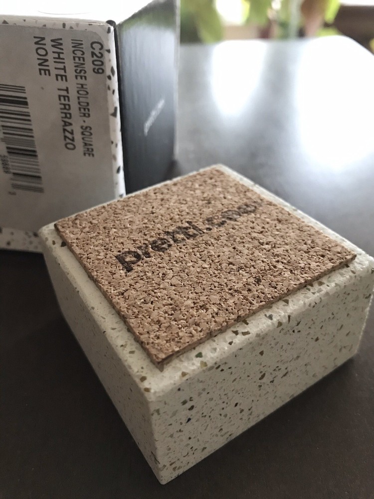 Pretti.Cool Square Incense Holder WHITE