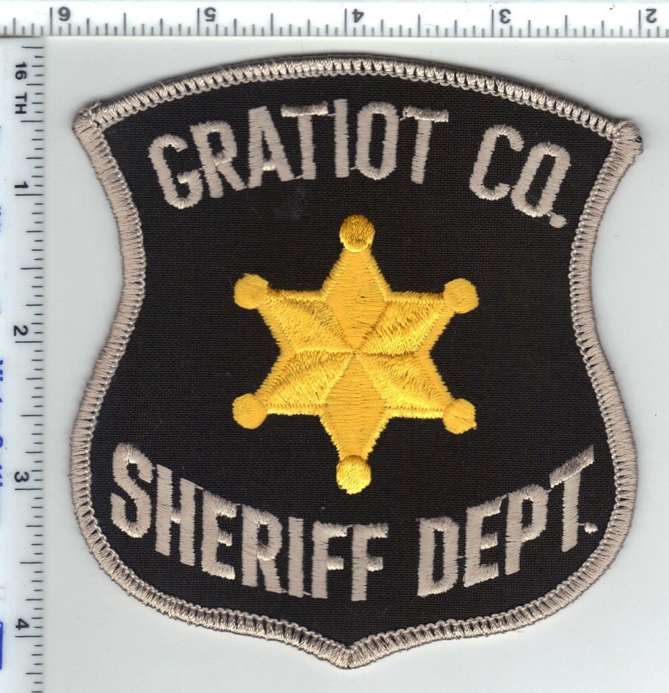 Gratiot County Sheriff Department (Michigan)  Shoulder Patch