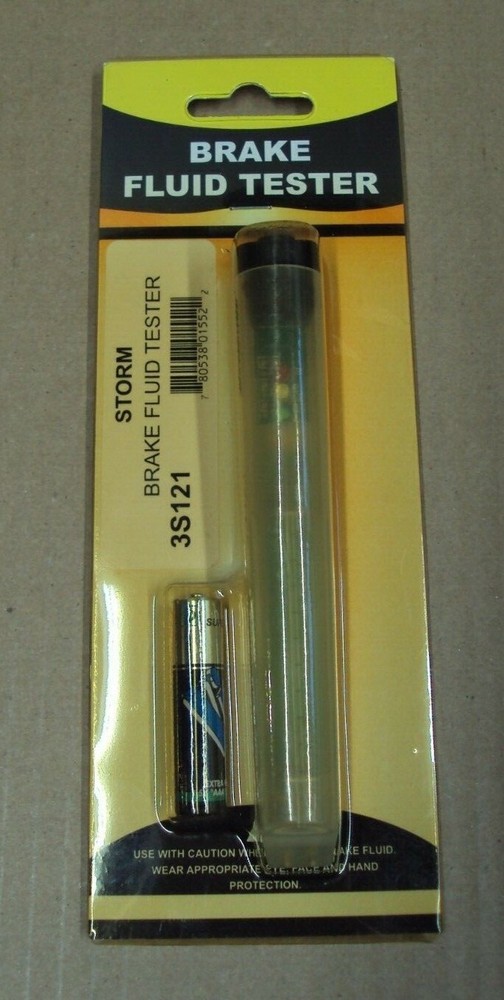 RoHS CONFORM ~ 3S121 ~ STORM : BRAKE FLUID TESTER