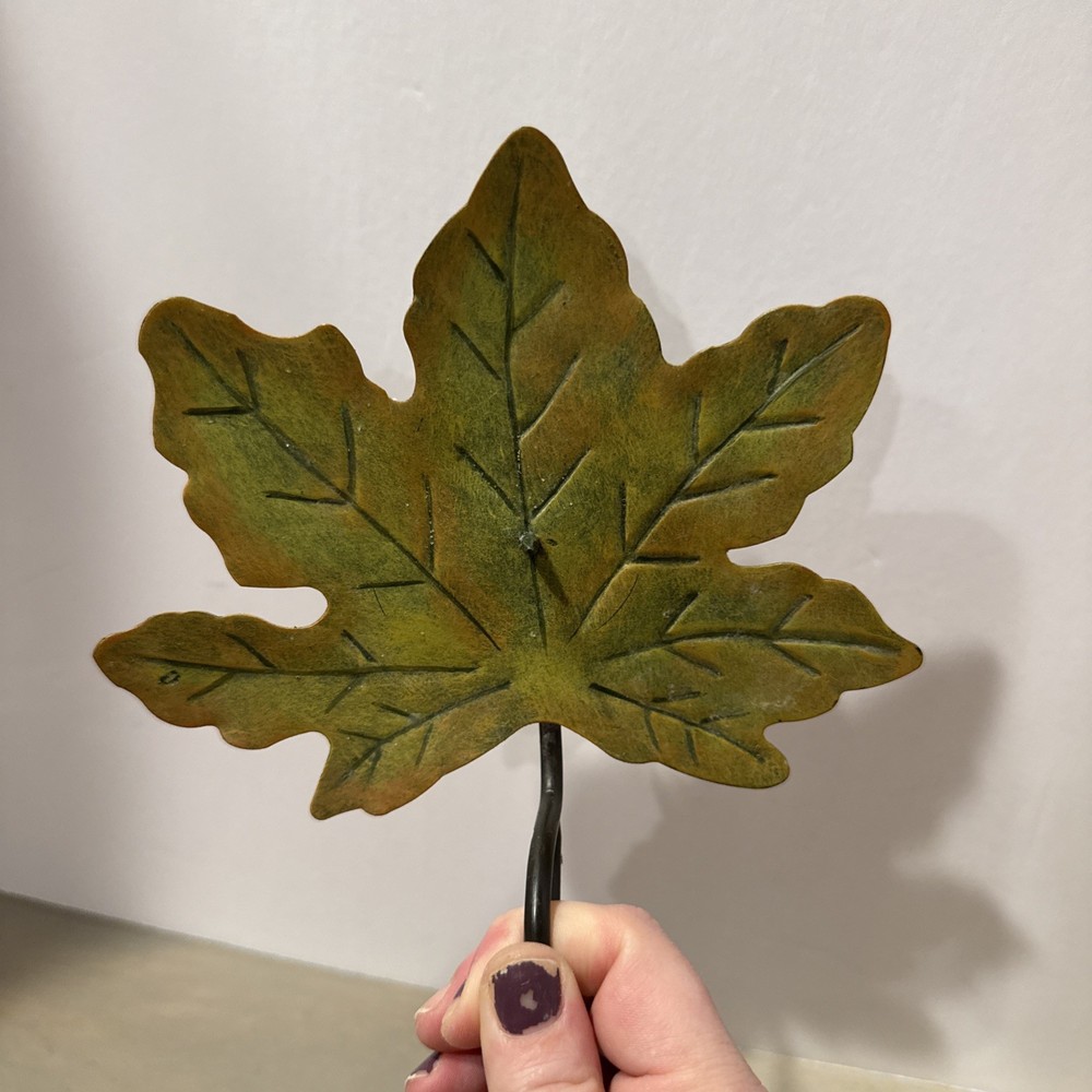Fall Autumn Leaf Candle Holder Home Decor