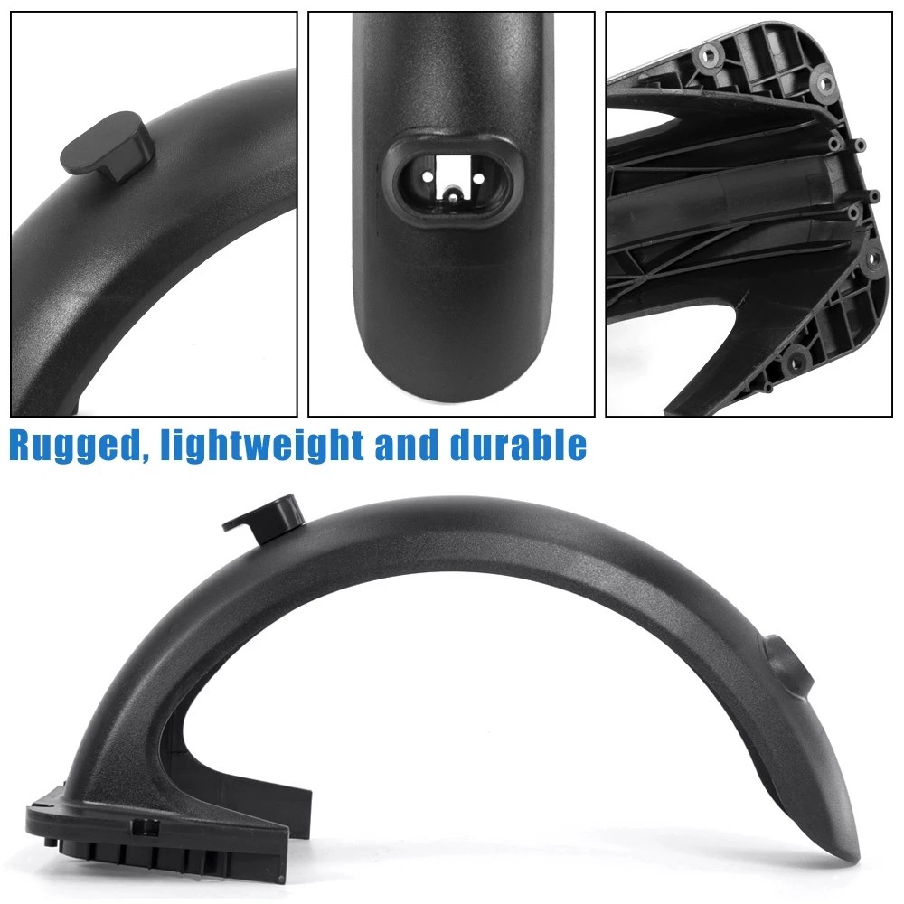 For Segway Ninebot Max G30 G30LP E-Scooter Rear Fender Mudguard + Taillight Kit