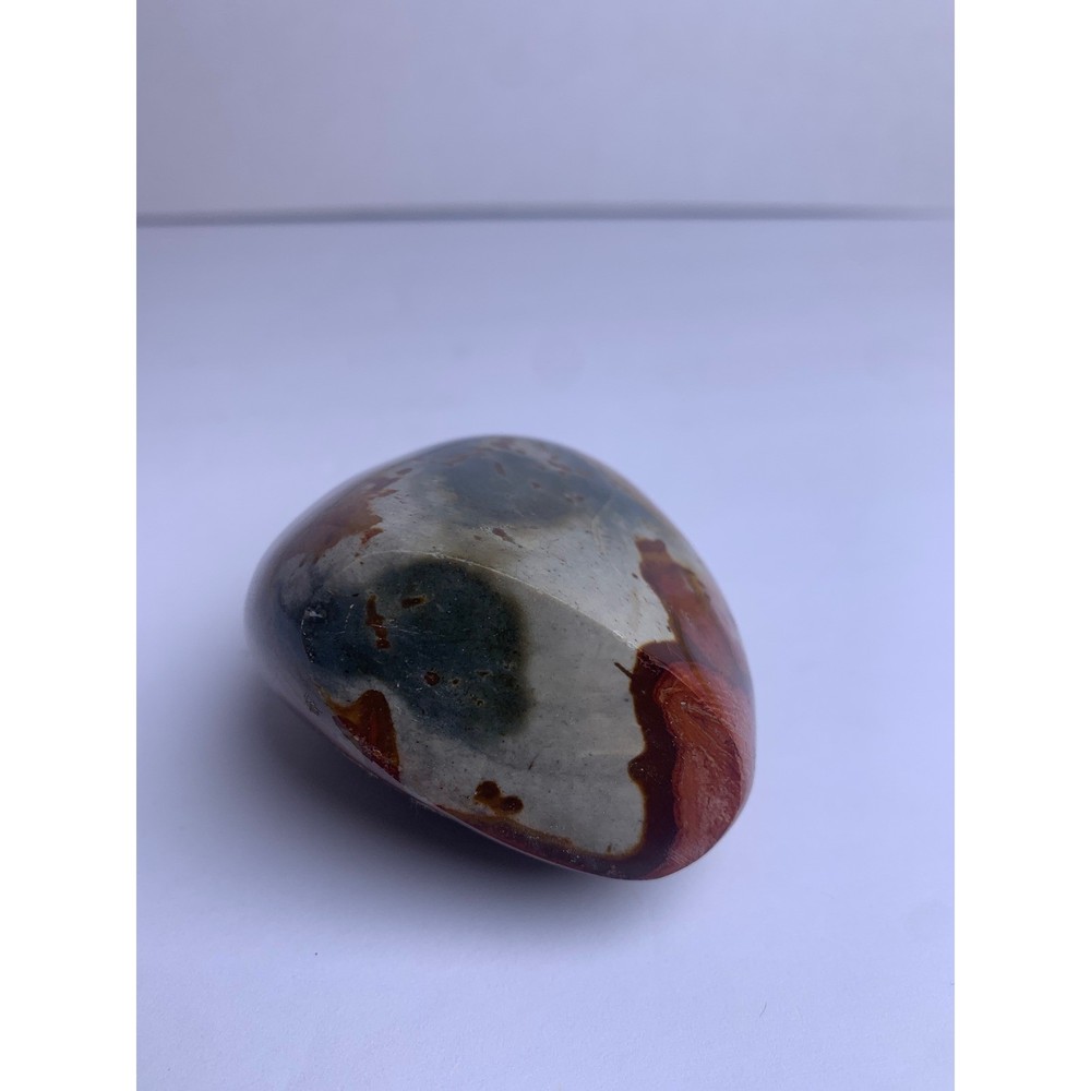 Polished Polychrome Jasper Freeform Desert Jasper Crystal Stone Specimen 3.5"
