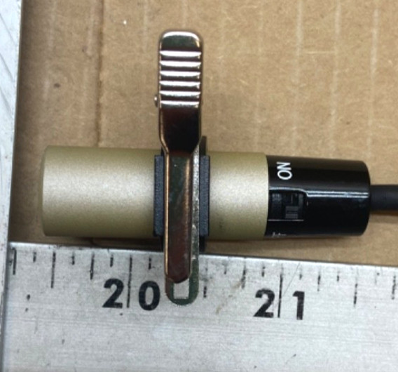 Clip-On Microphone Assembly; pn: 19711/09