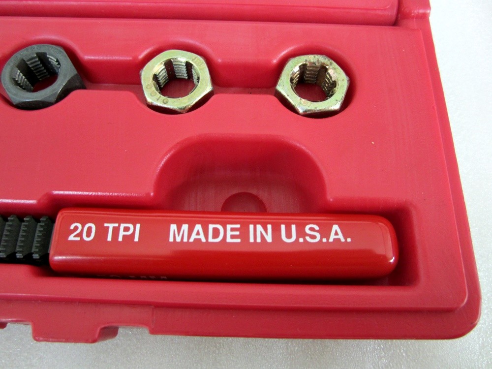 Vintage MAC Tools 5pc Wheel Stud Rethread Kit TR2587 Made in USA