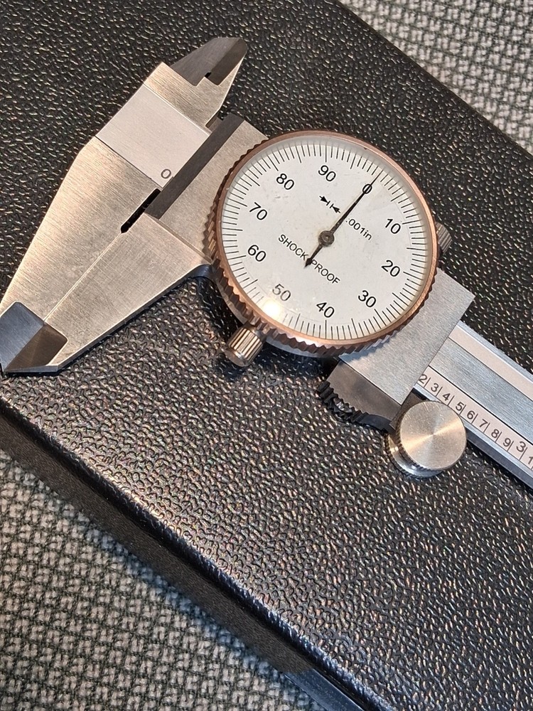 6” Fractional Dial Caliper Model is in New Condition