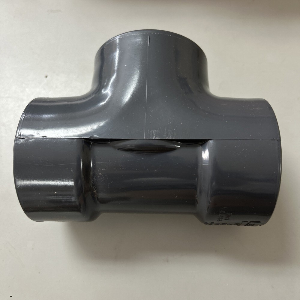 New Spears 805-025 2-1/2" PVC Tee SCH80