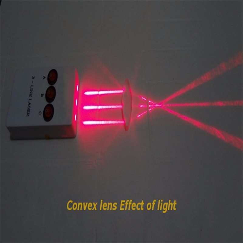 Physical Science Optical Experiment Box Triangular Prism Convex Lens Optics Set