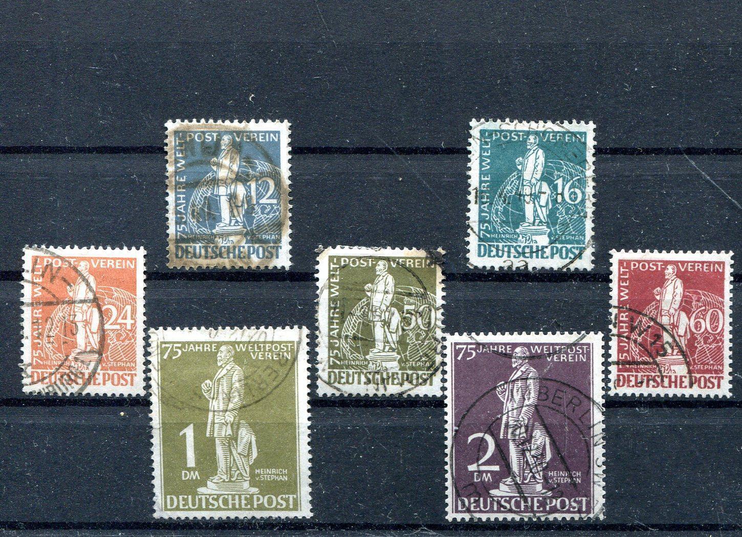 Berlin No. 35 - 41 Canceled World Postal Union (#92719)