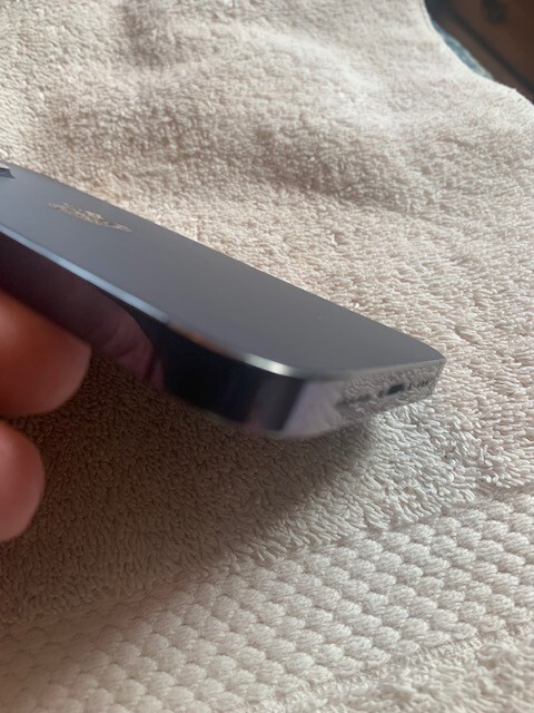 OEM Genuine Apple iPhone 14 Pro rear back glass Housing chassis purple ( C )