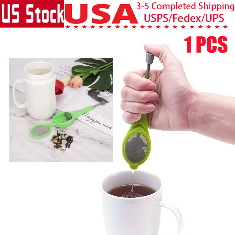 1Pcs Tea Brewing Tool Silicone Infuser Strainer Filter for Loose Leaf