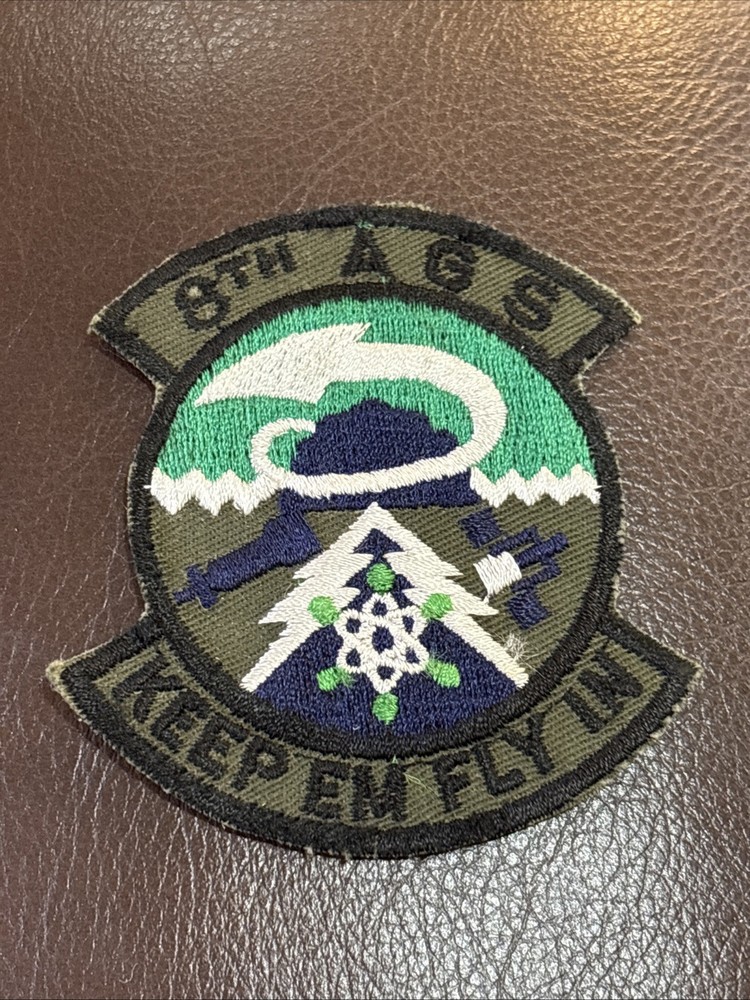 USAF 8th Aircraft Generation Squadron Patch “Keep Em Flyin” 8th AGS