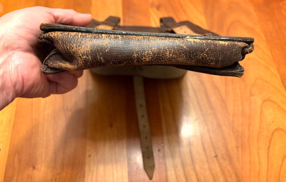 WWII German Leather Map Case Dated 12/39