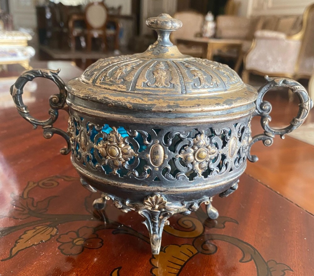 German Sugar Bowl from WMF, 1800s