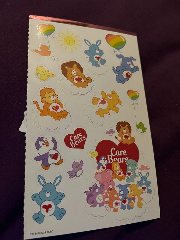 STICKER SHEET: Care Bears 5