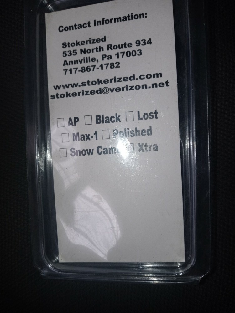 Stokerized Steel Weight 2.5oz