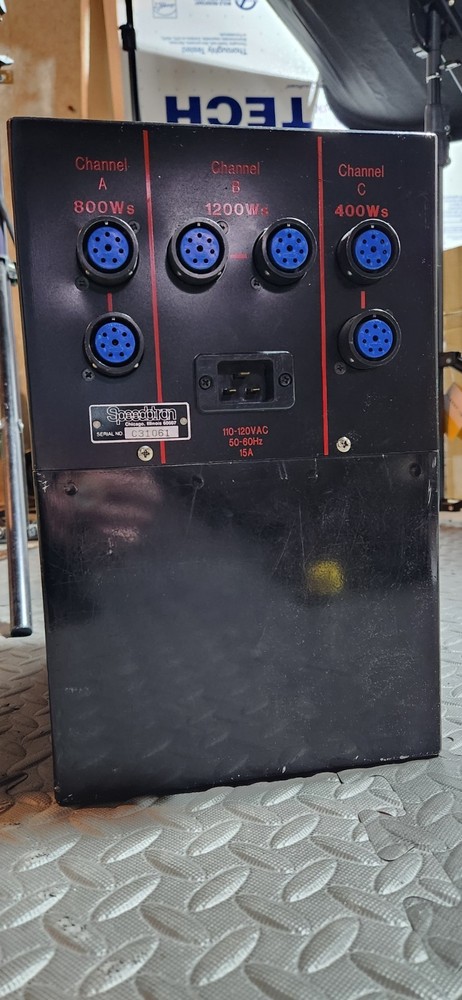 Speedotron 2401 CX Power Supply Fully Working