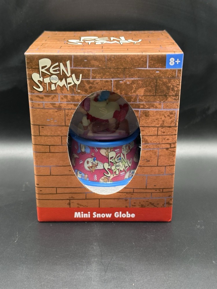 Nickelodeon Mini Snow Globe - Ren and Stimpy