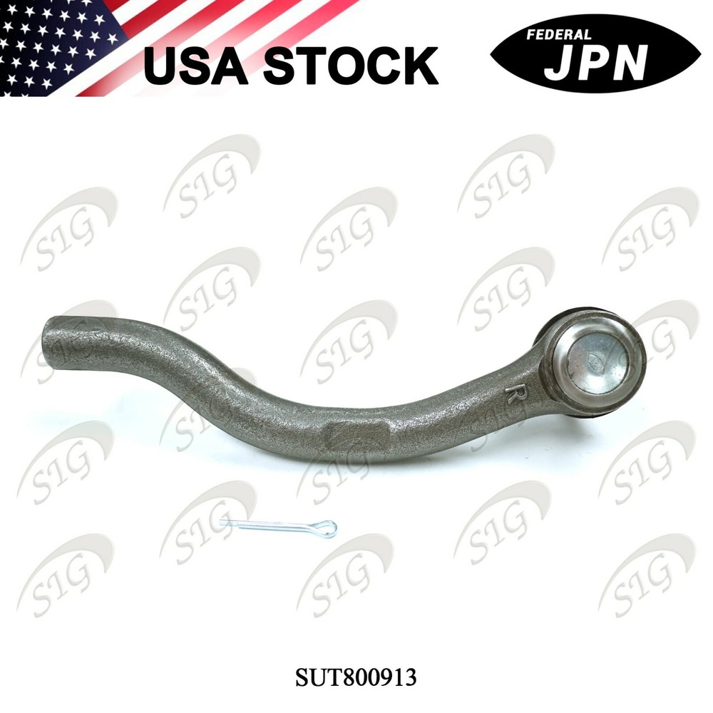 Left & Right Outer Tie Rod End for Honda Civic 2012-2015 2Pc