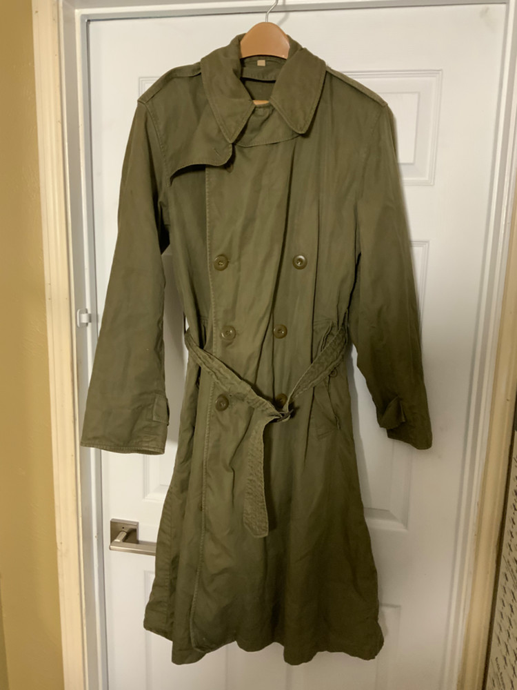 WW2 Regulation Army Officer's O'COAT FIELD - Size 37R   #2