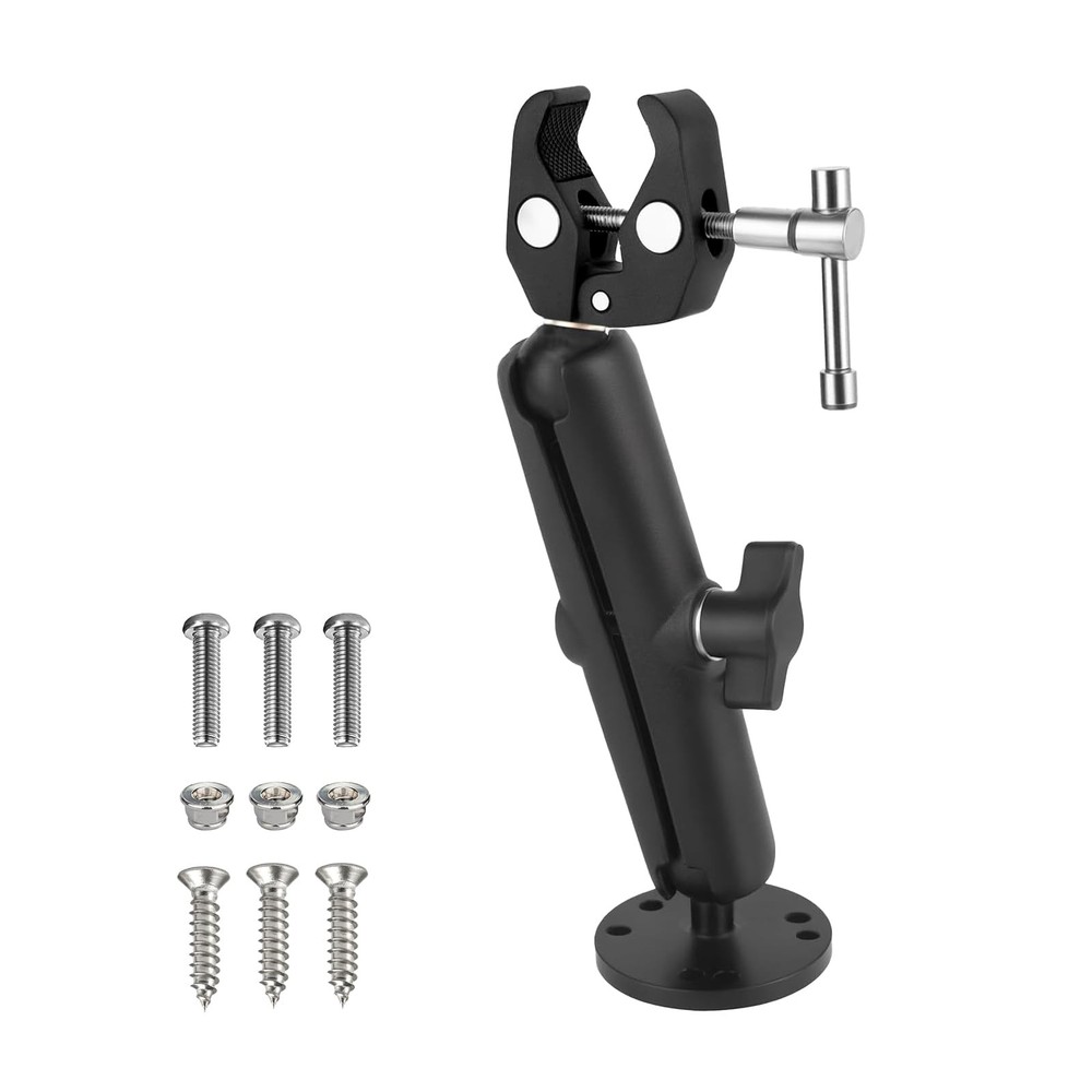 Beigaoxu Trolling Motor Stabilizer Mount Support for Riptide black