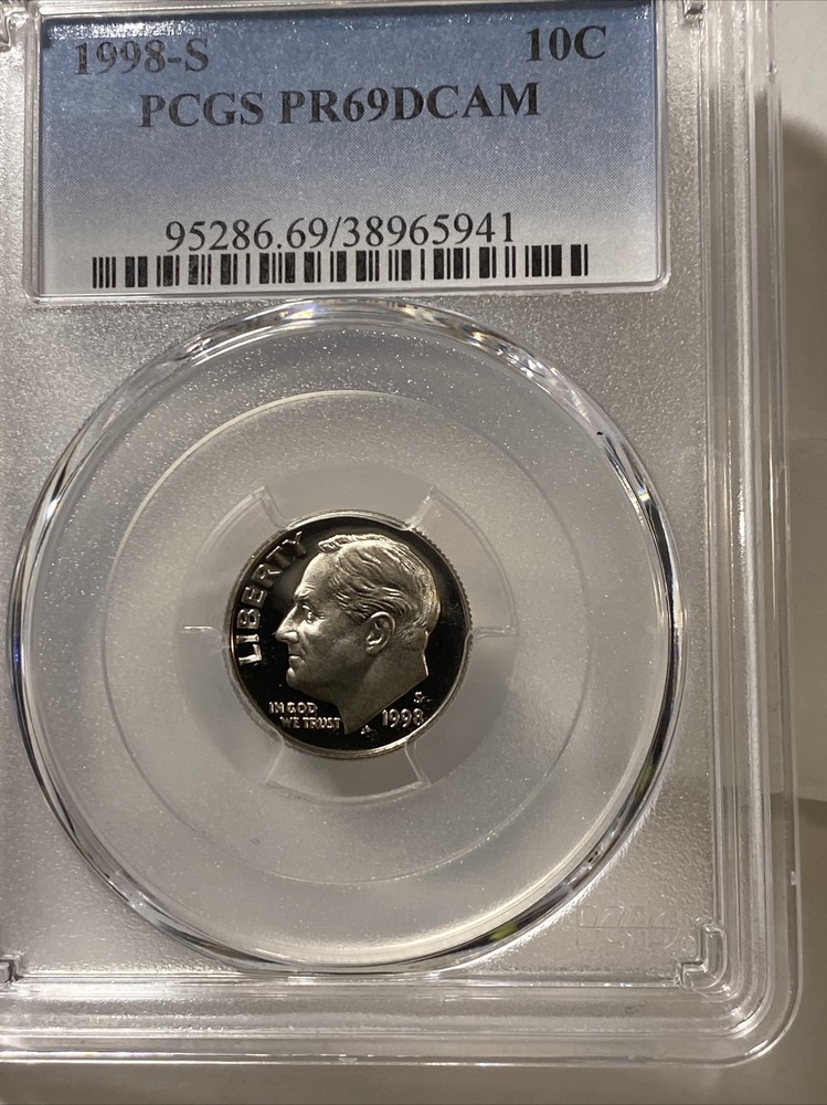 1998-S 5pc Proof Set - PCGS PR69DCAM