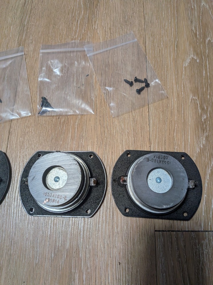 PAIR - Definitive Technology Original OEM Replacement Tweeter Part 1553A100-E