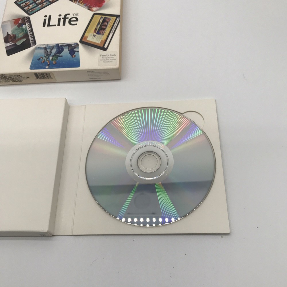 Apple iLife '08 Family Pack Multimedia Software for Mac CD 5 Devices