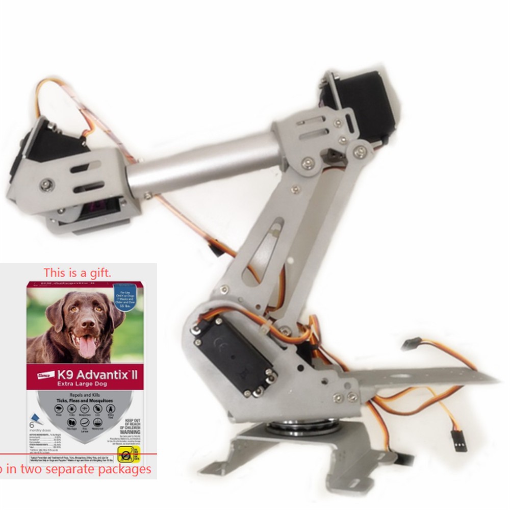 Robot 6 MG996 Industrial Mechanical Robot Model Kit