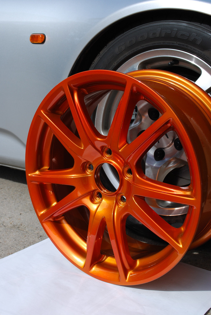 Candy Orange Powder Coating Paint - 1 LB