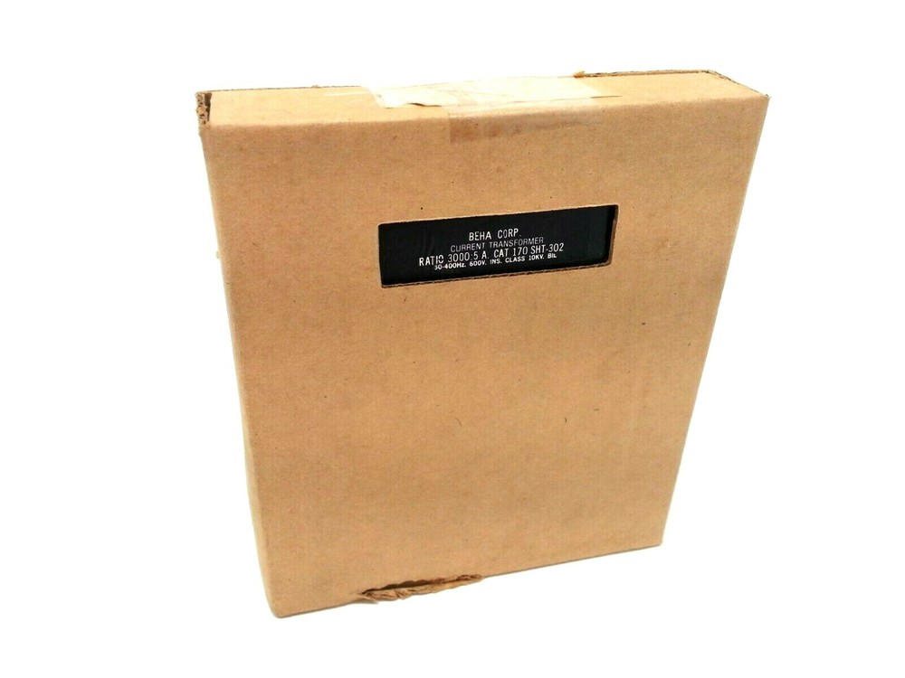 170 SHT-302 BEHA Corp. Current Transformer 3000:5