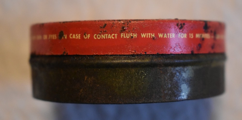 VINTAGE RUBYFLUID SOLDERING PASTE TIN COLUMBUS OHIO