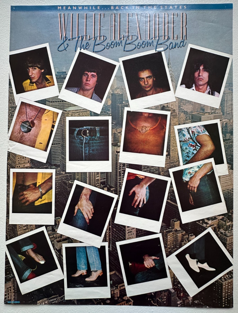 Willie Alexander And The Boom Boom Band - Promo Poster