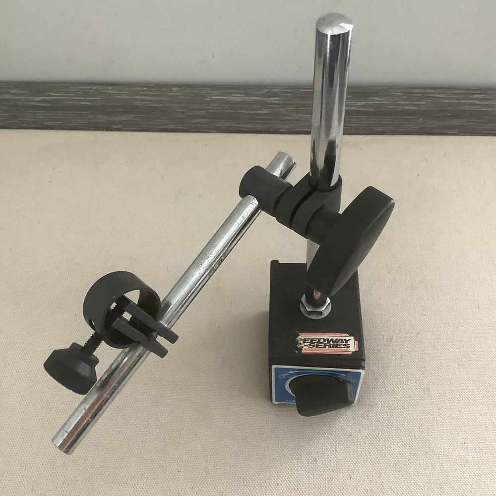 Dial Indicator Magnetic Base Holder with fine adjustment