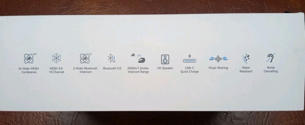 Lexin MTX Bluetooth Intercom Dual Pack (BRAND NEW NEVER USED)