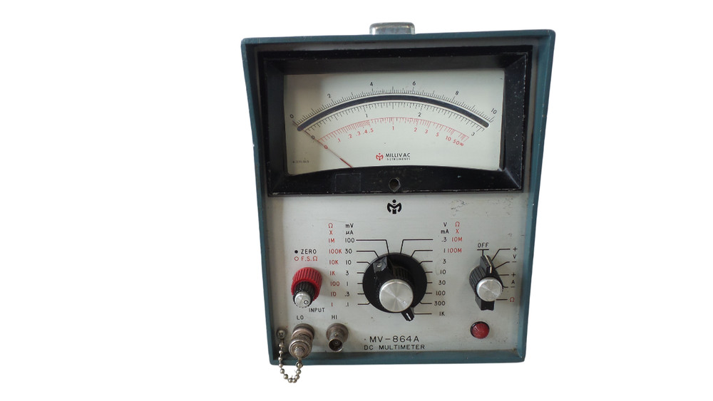 Millivac MV-864A DC Multimeter Instruments  - Free Shipping