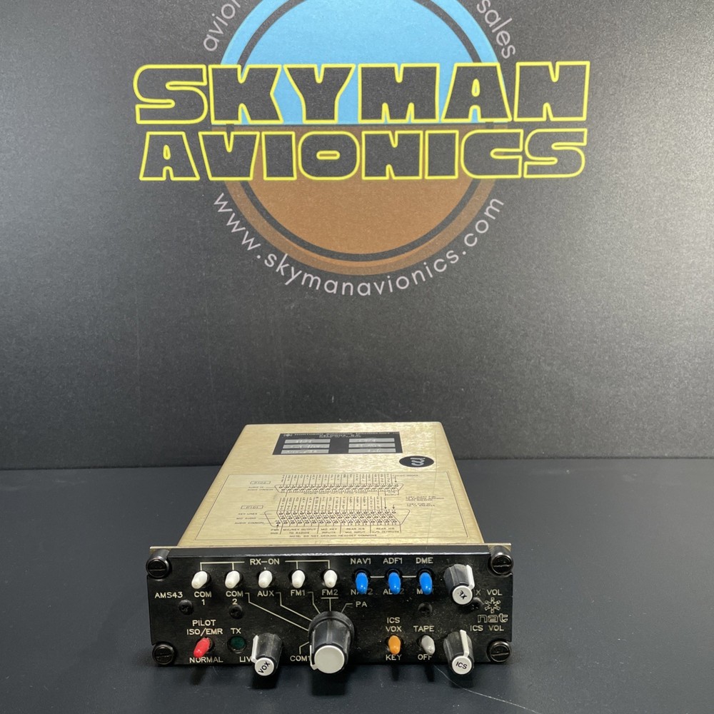 NAT AMS43 Audio Control Panel