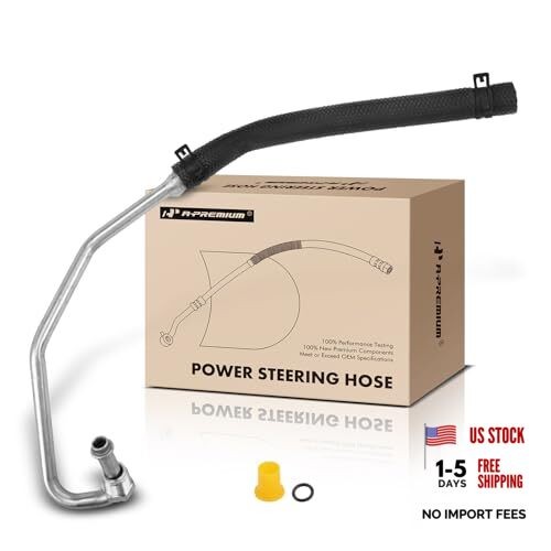 Power Steering Return Line Hose Assembly Compatible with Dodge Ram 2500 2005