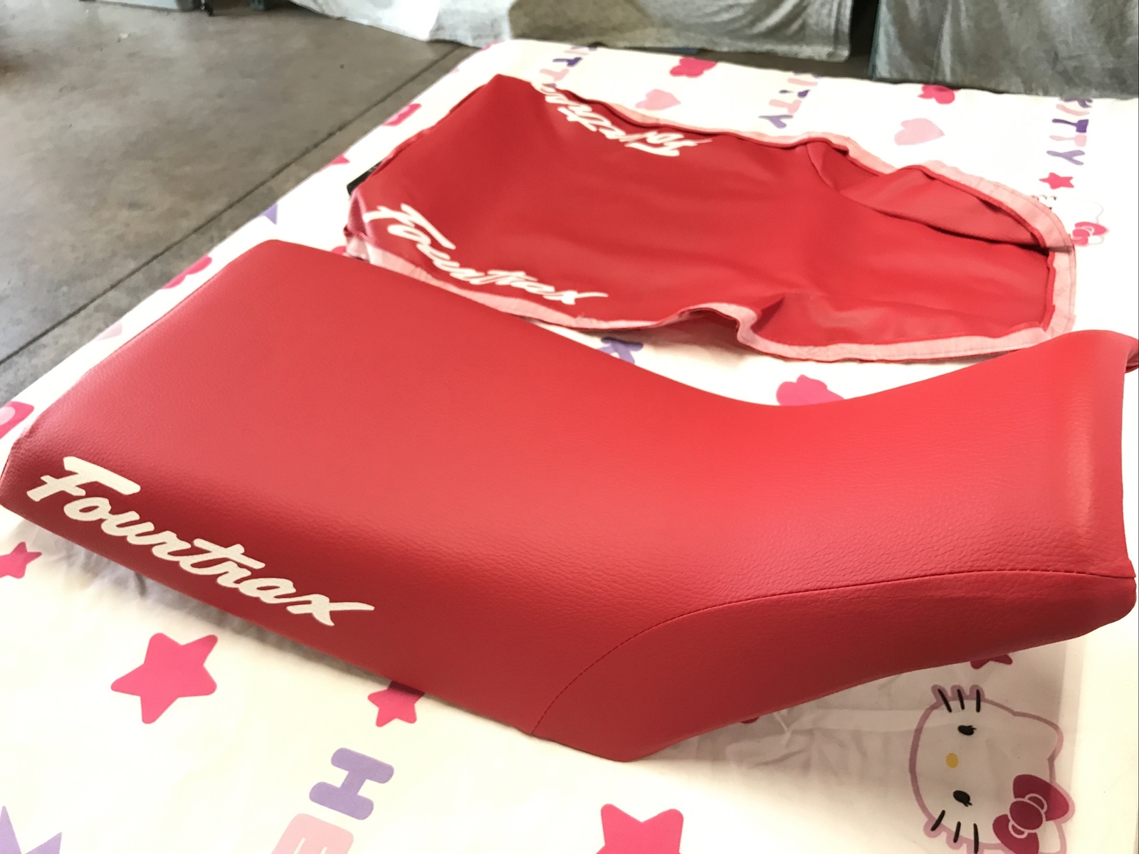 HONDA TRX250R SEAT COVER FOURTRAX 1987 TO 1988 MODEL SEAT COVER RED (H*-266)