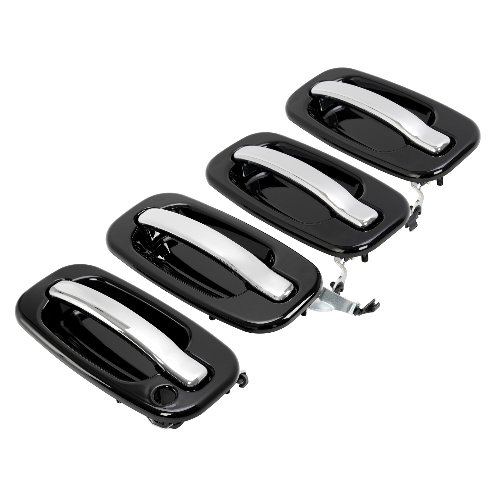 Set of 4 Outer Exterior Door Handles For Chevy Silverado GMC Cadillac 1999-2006