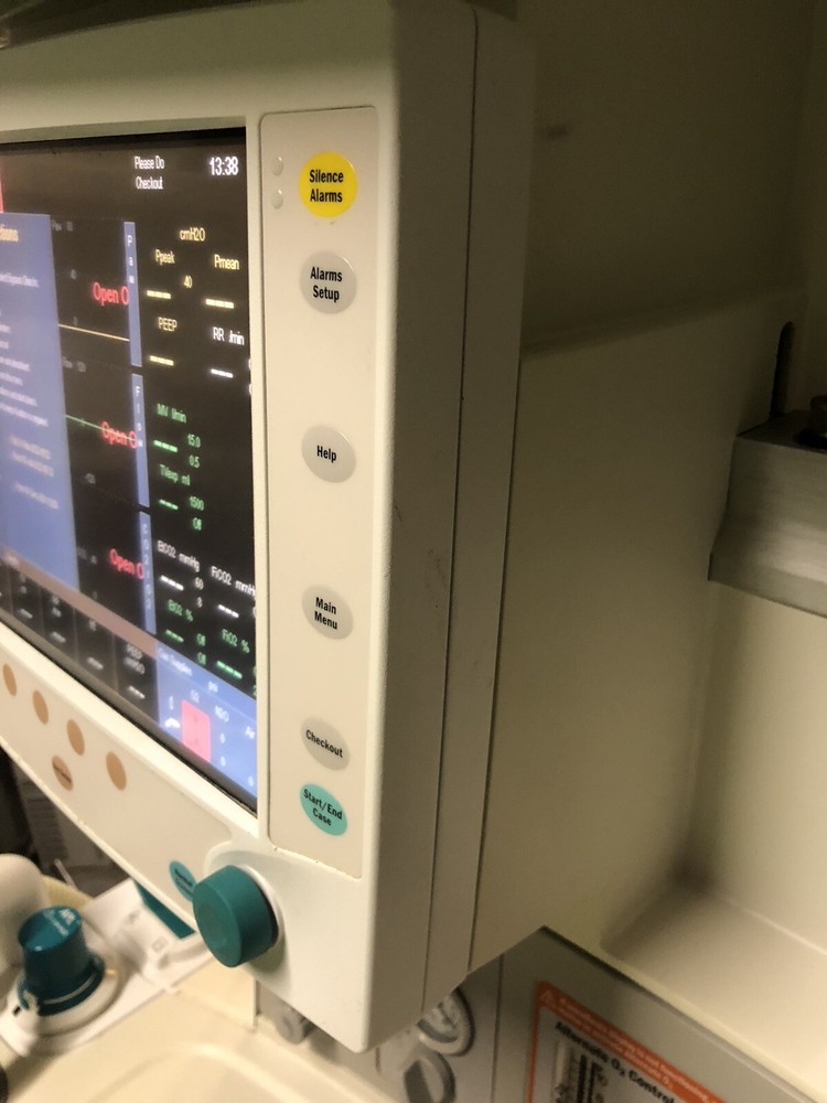 GE, Datex Ohmeda, Avance Front Main Display