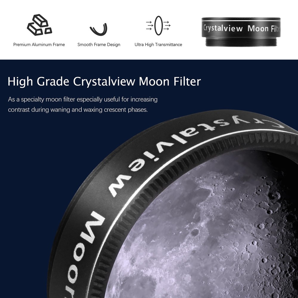 1.25" Crystalview Moon Filter