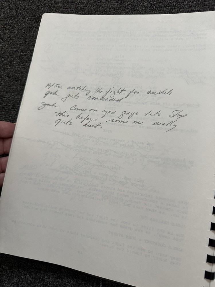 1989 It’s Only Make Believe Screenplay Script Annotated Elvis Impersonator rare